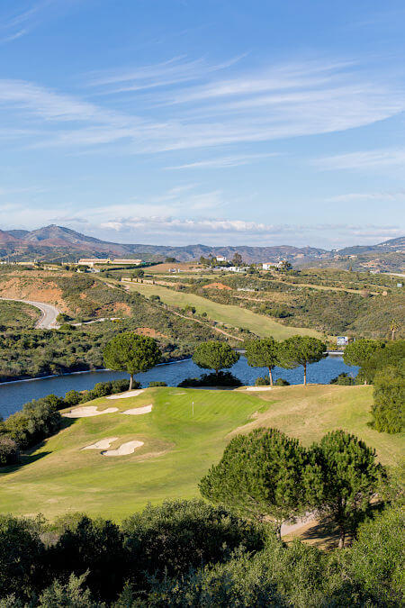Golf course in Andalusia near Malaga