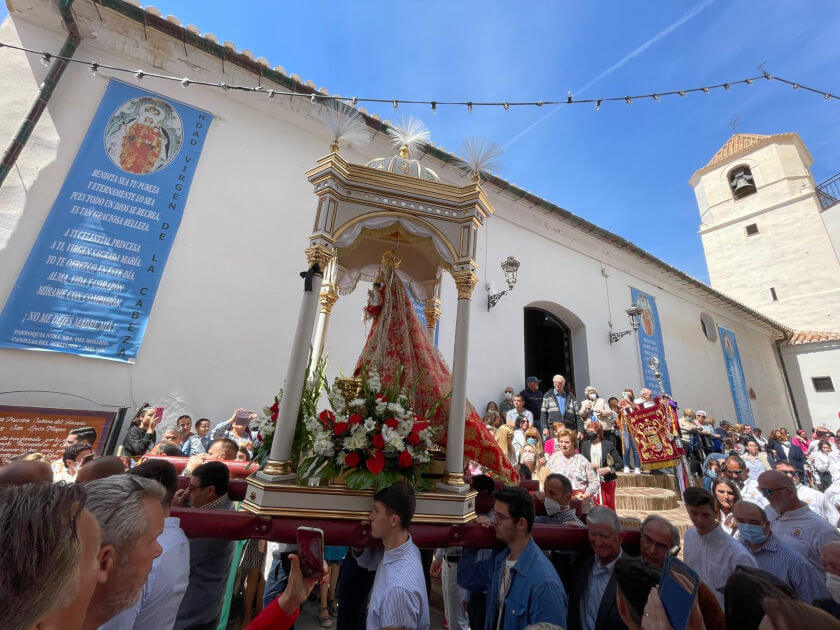 Photo of the Easter procession in Velez-Malaga 2022