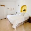 The Casita has a big bedroom with double bed