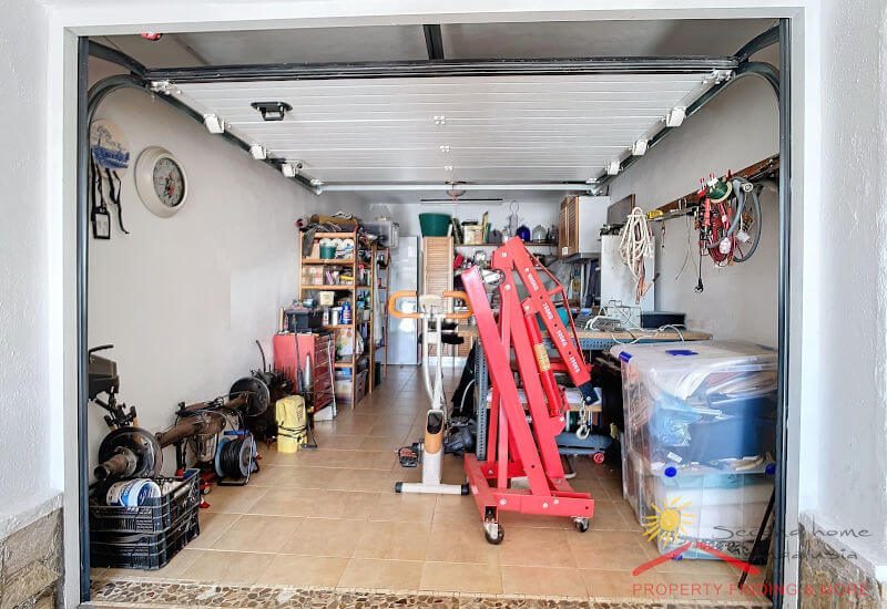 Garage as a large storage room