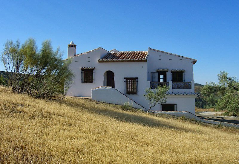 Finca Ladera front view with entrance