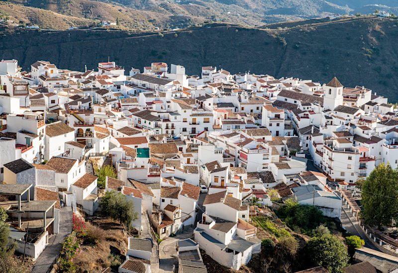 Uitzicht vanuit Casa Het uitzicht over Canillas de Aceituno