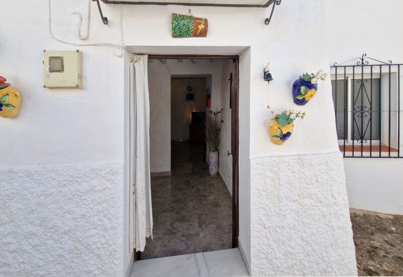 Photo of the Entrance of the renovated townhouse