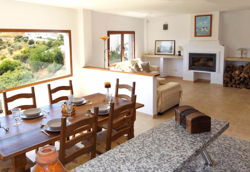 Dining area is big and open to the lounge.