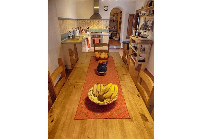 Kitchen with natural ligt from the  window