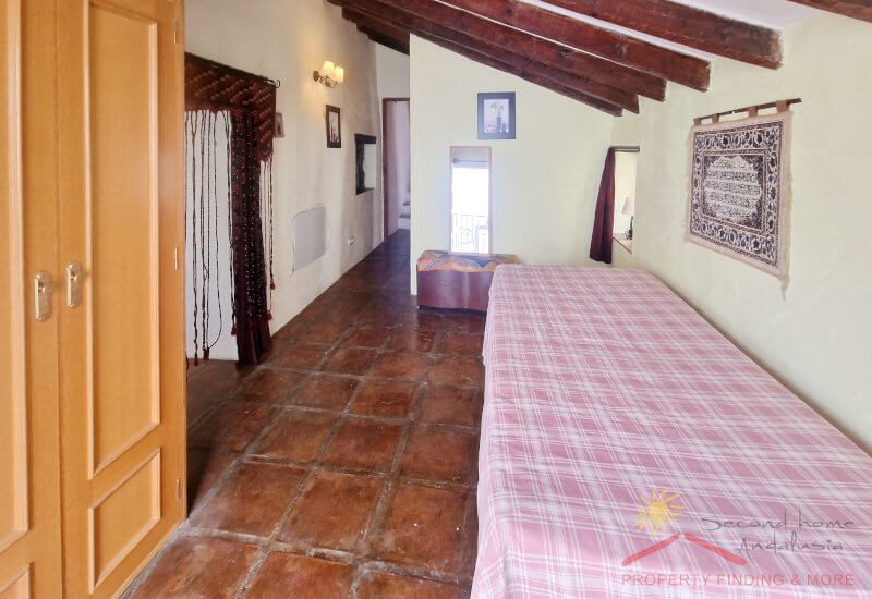There is an additional bed in the attic room.