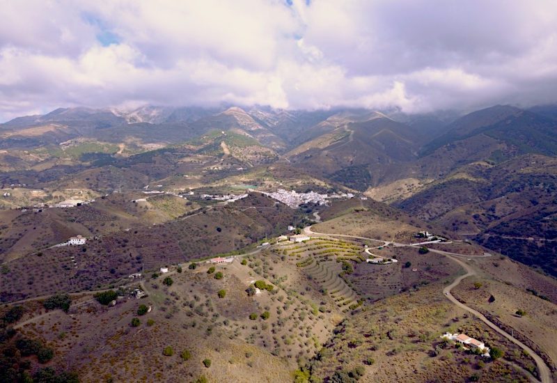 View of the Axarquía from Finca Ladera