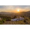 Photo of Finca La Cencerra for sale in the hills of the Axarquia in the sunset