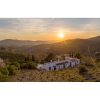 Finca La Cencerra Photo of Finca La Cencerra for sale in the hills of the Axarquia in the sunset