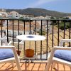 View from the sunny balcony over Sedella.