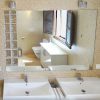Ensuite bathroom with two basins and a shower