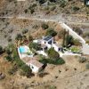 Casa Limón Dronebeeld van Casa Limón op het platteland