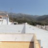 Sunny roof terrace with beautiful of Casa Montaña in Sedella